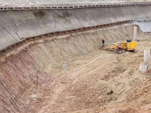桥西基坑边坡加固